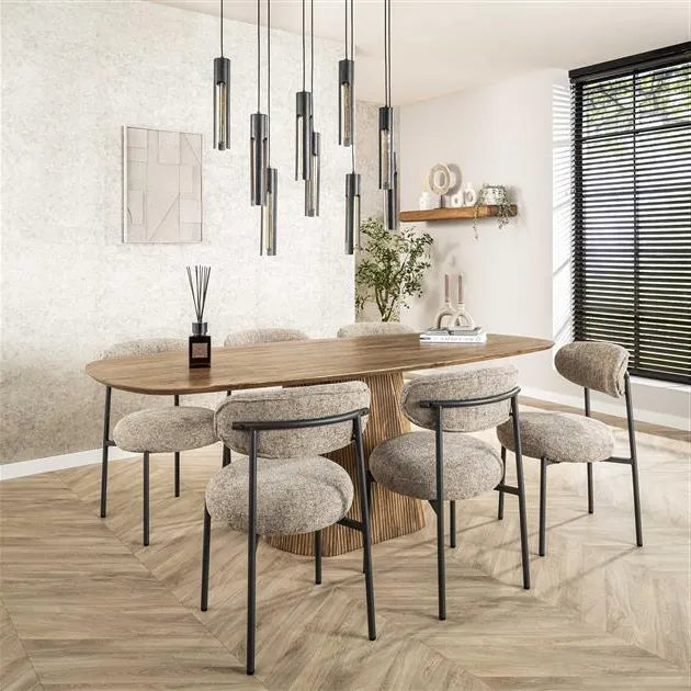 Table à manger 215cm avec chaises