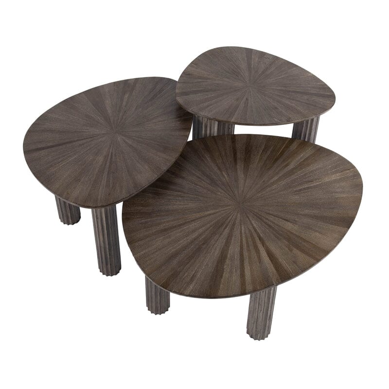 Tables Basses Triangle Fond Blanc