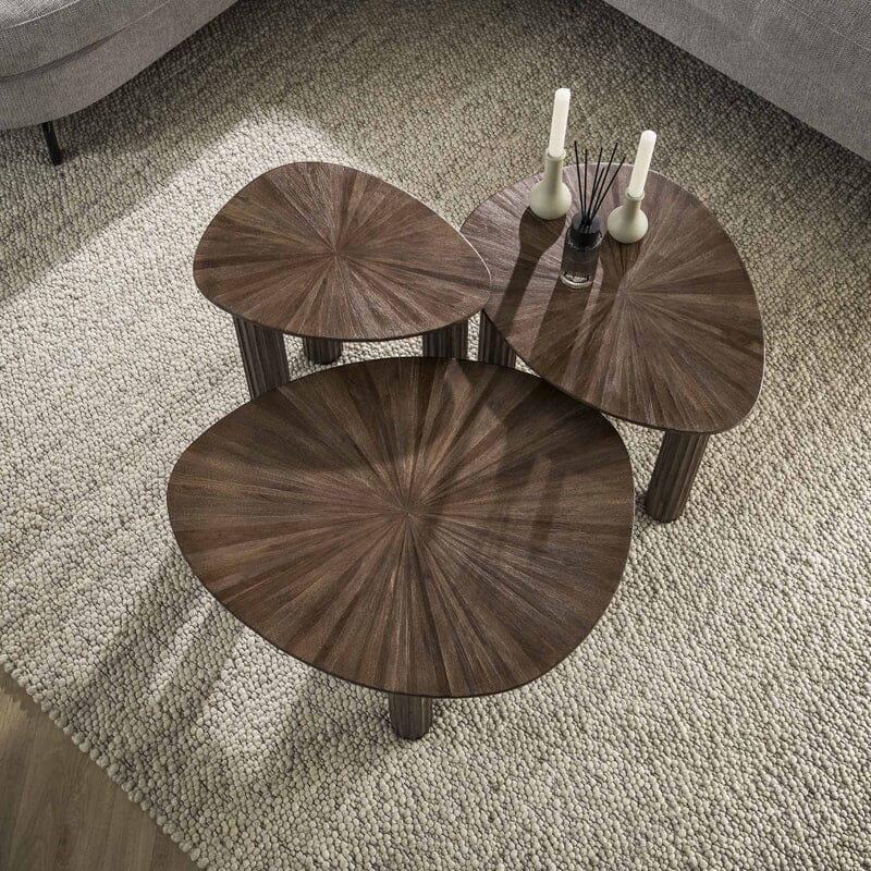 Tables Basses Triangle Vue Dessus