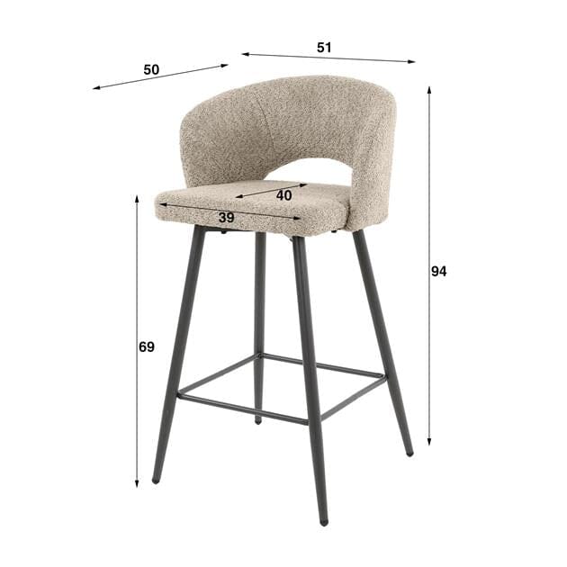 Tabouret De Salon Dimensions