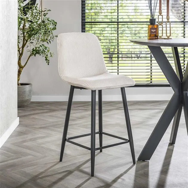 Tabouret de Bar Metal Blanc