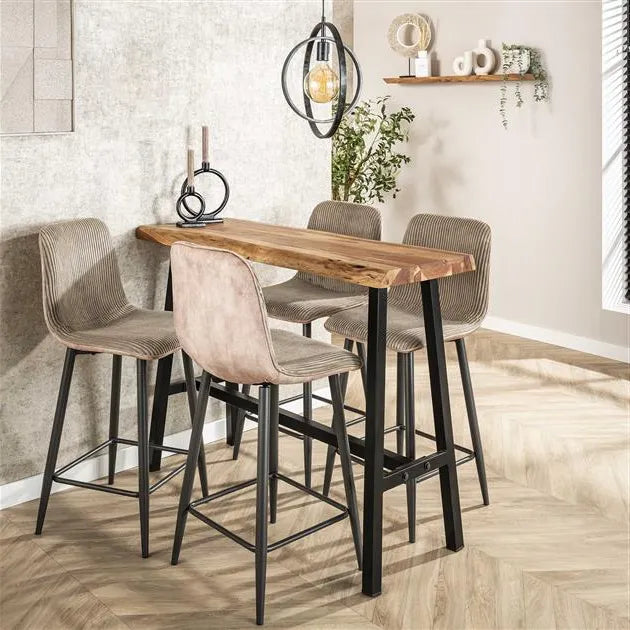 Tabouret de Bar Metal Ensemble