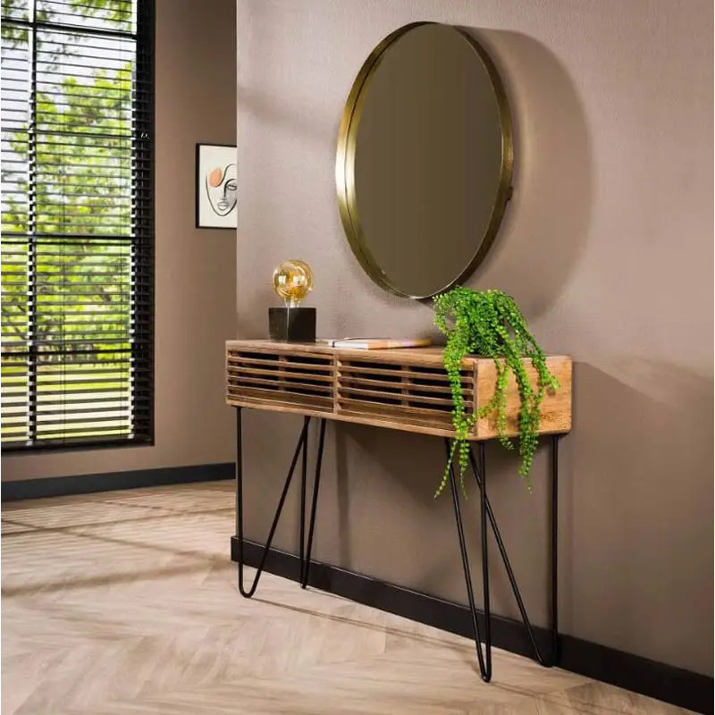 Coiffeuse Meuble 2 Tiroirs