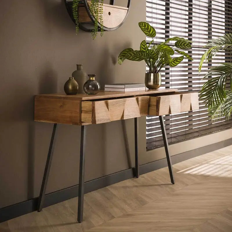 Coiffeuse Meuble Acacia Massif