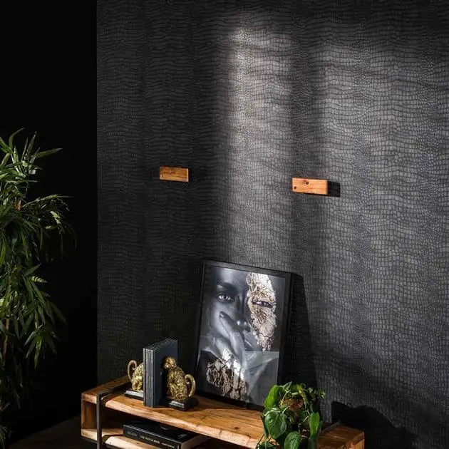 Étagère à Plantes en Bois d&#39;Acacia 200 cm  petite fixations