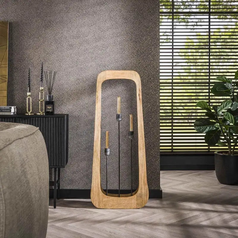 Lampadaire Scandinave Bois