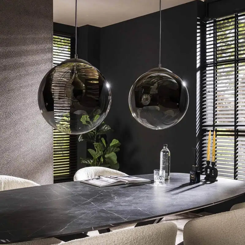 Gros plan sur le détail du verre fumé avec dégradé