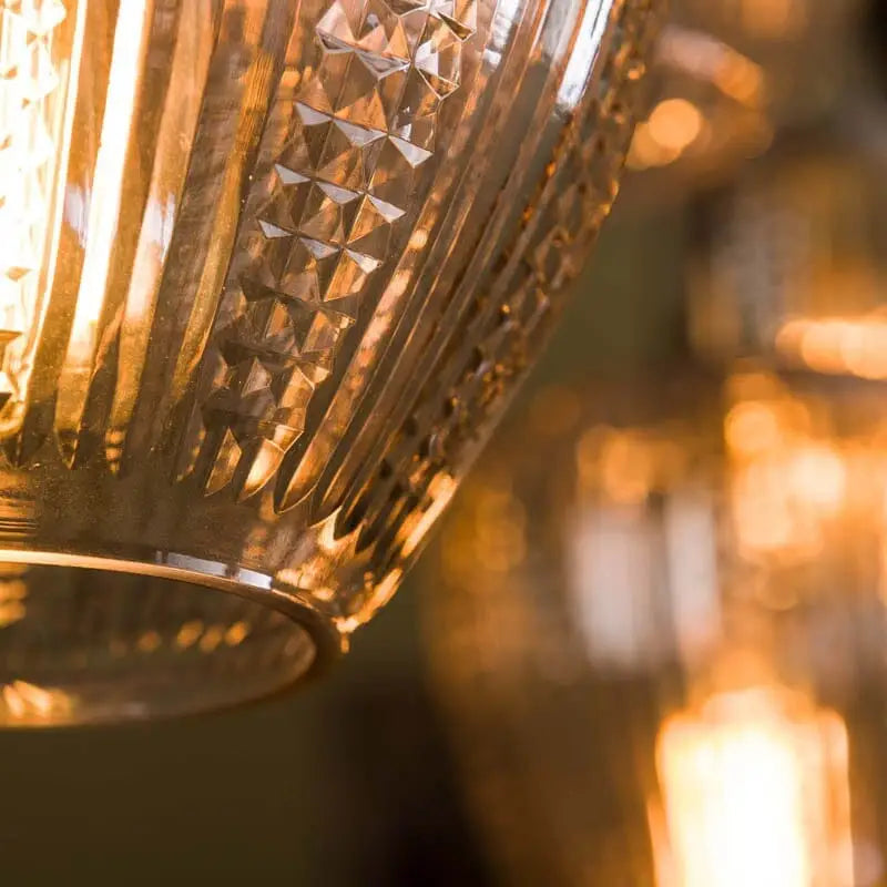 Notre lustre suspension en verre 