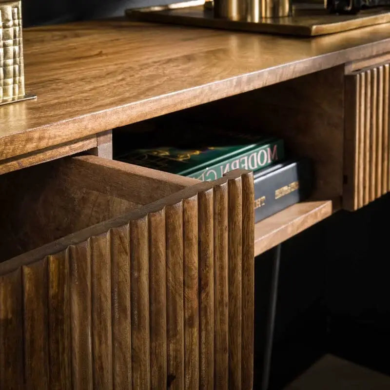 Meuble Coiffeuse en bois de Manguier  