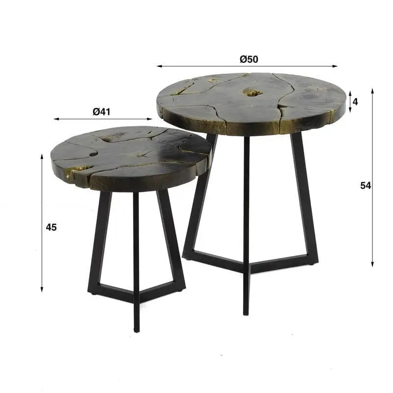 Petite Table d&#39;Appoint dimensions