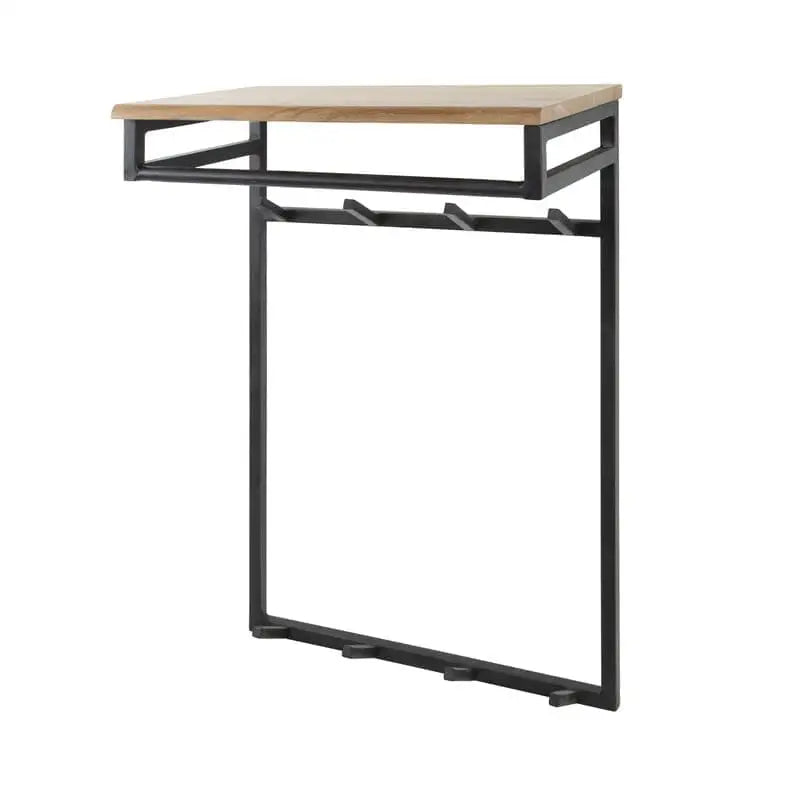 Le porte manteau metal 4 crochets redéfinit deux rangées de crochets pour suspendre vos manteaux