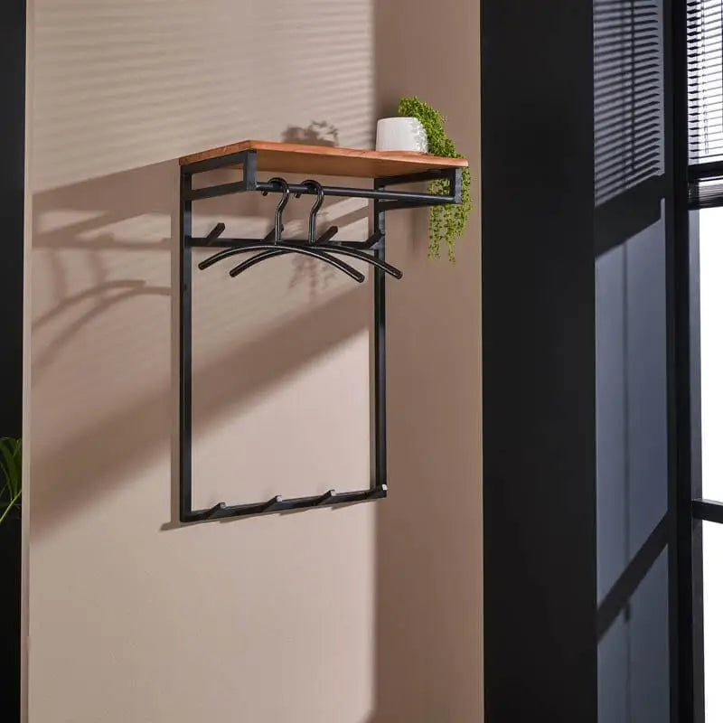 Porte Manteau Metal 4 Crochets