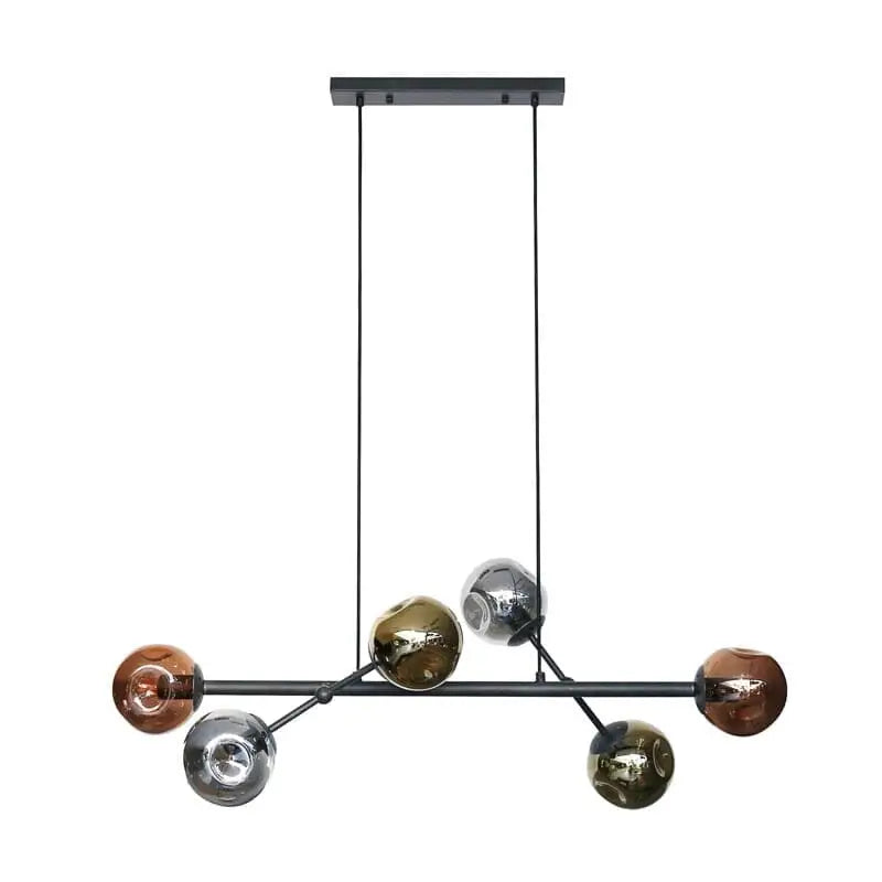 Suspension 6 Lampe Verre