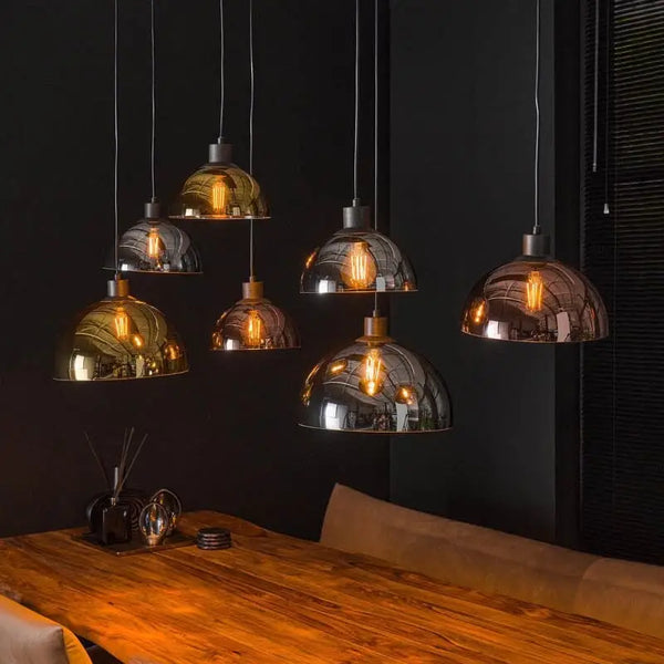 Suspension Luminaire Globe Verre Roc