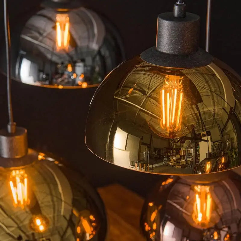 Abat-jour-en-cuivre-chrome-et-or&quot;