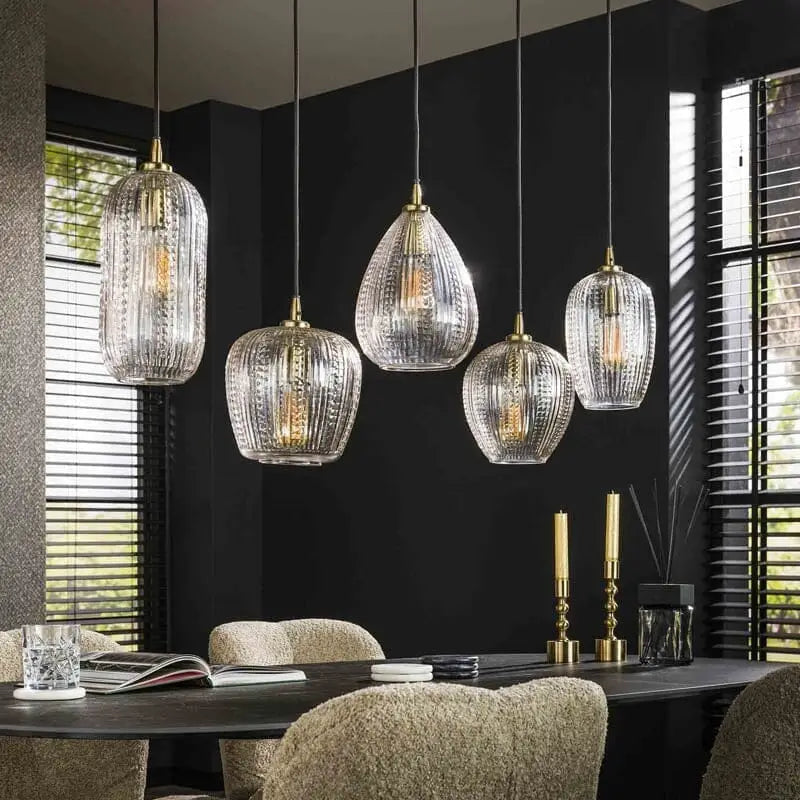 Suspension Luminaire En Verre Non Allume