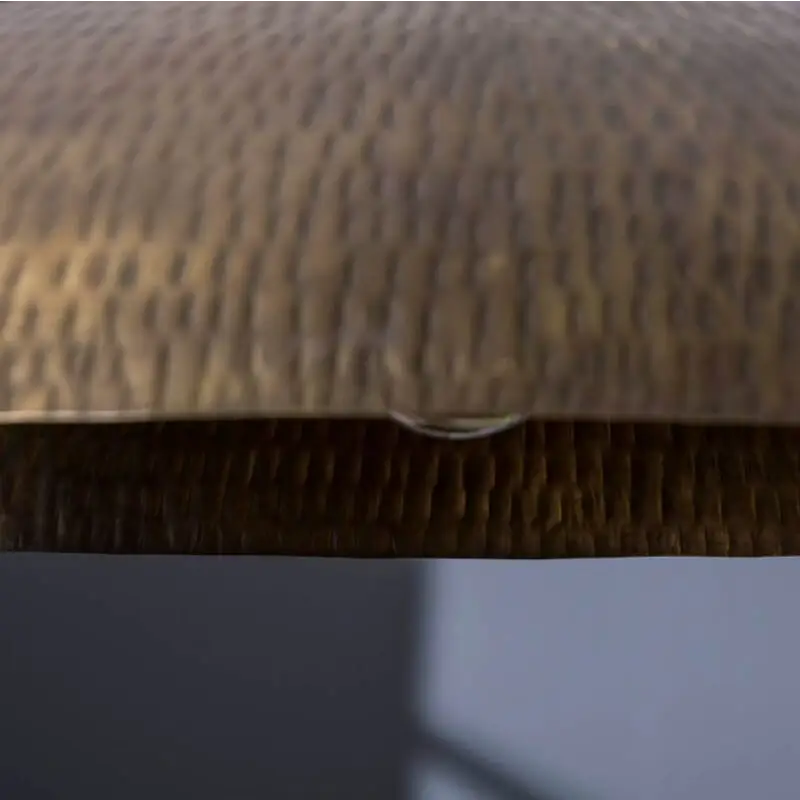 Suspension Metal Doré