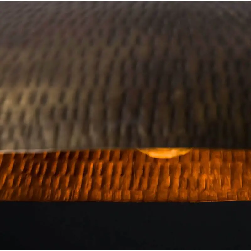 Suspension Metal Doré