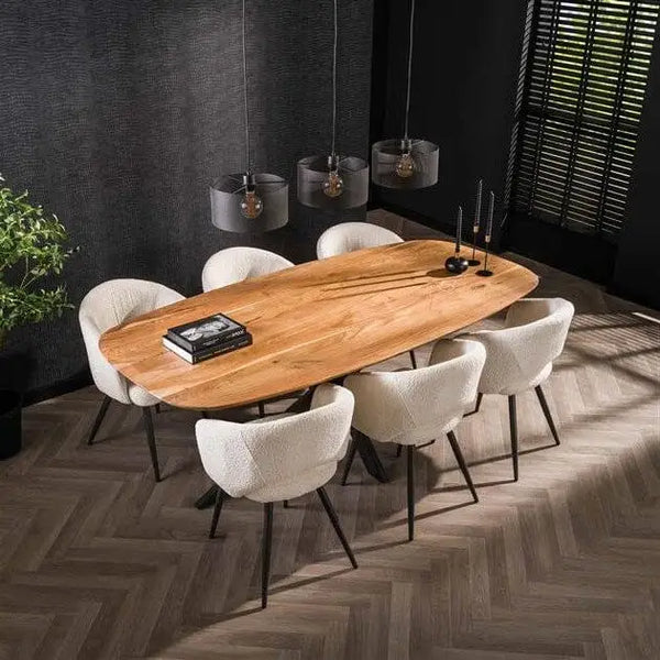 Table de salle à manger céramique, bois | Haute qualité Table de salle à manger céramique, bois | Haute qualité