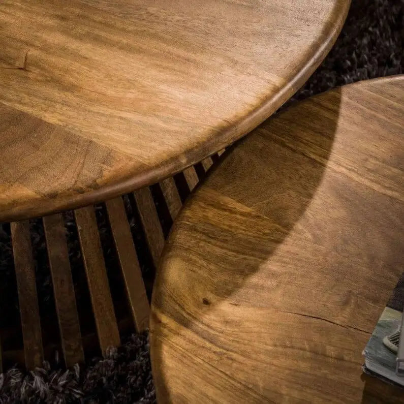 Table Basse Ronde  Manguier