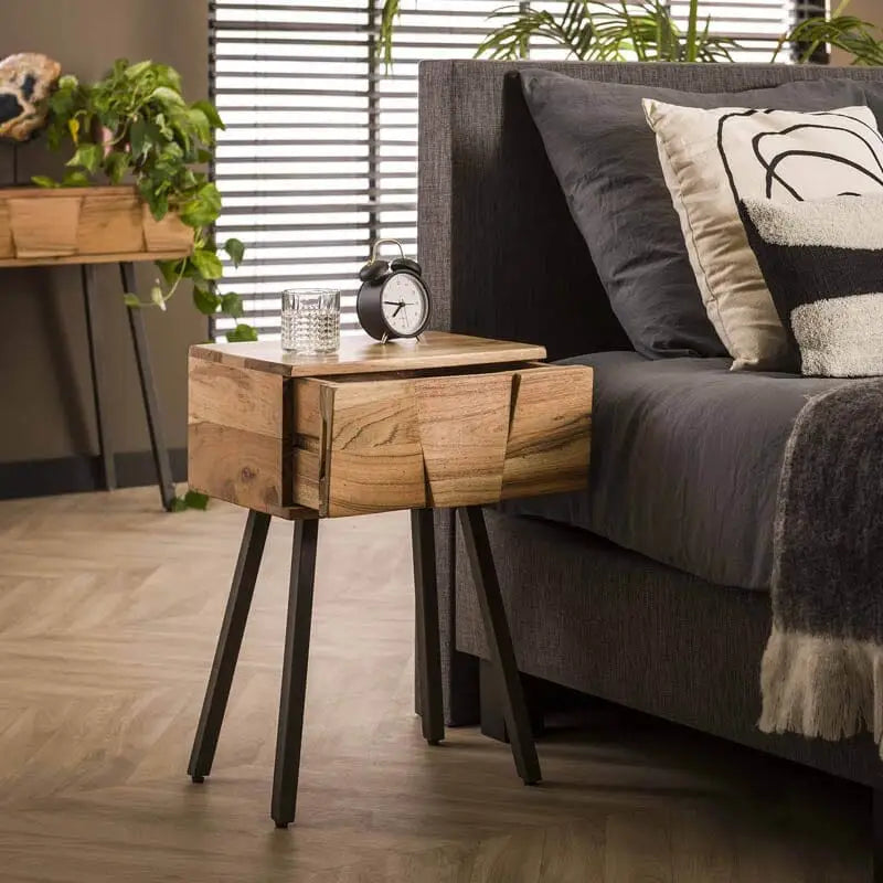 Table de chevet Design Acacia