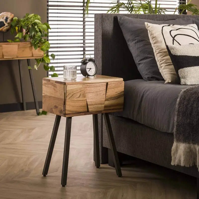Table de chevet Design Acacia