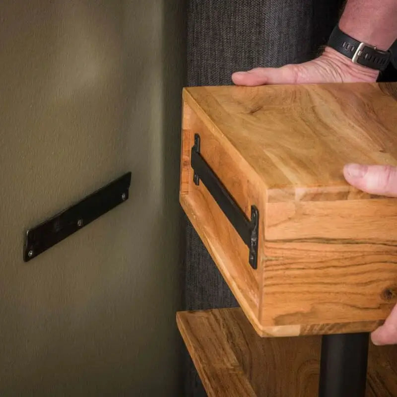 Table de chevet suspendue Acacia