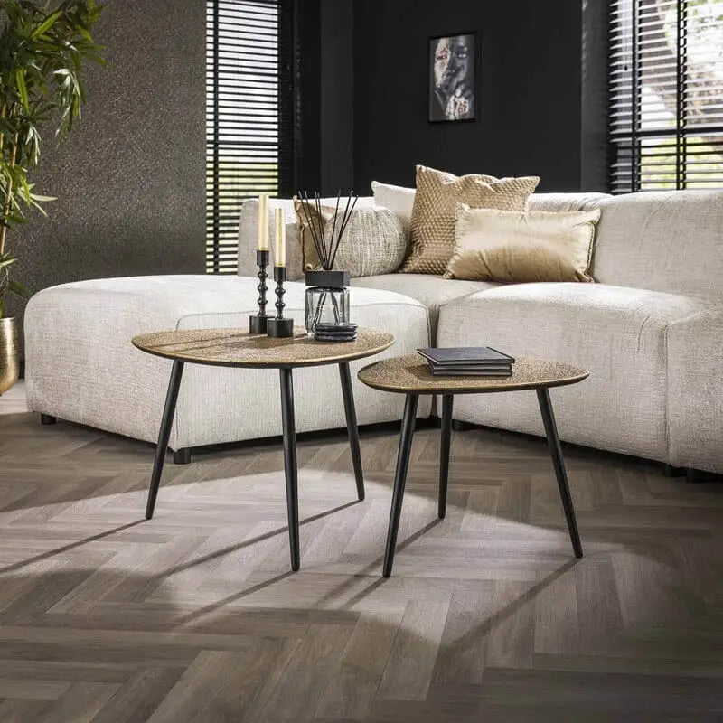 Tables gigognes design contemporain - Vue d&#39;ensemble