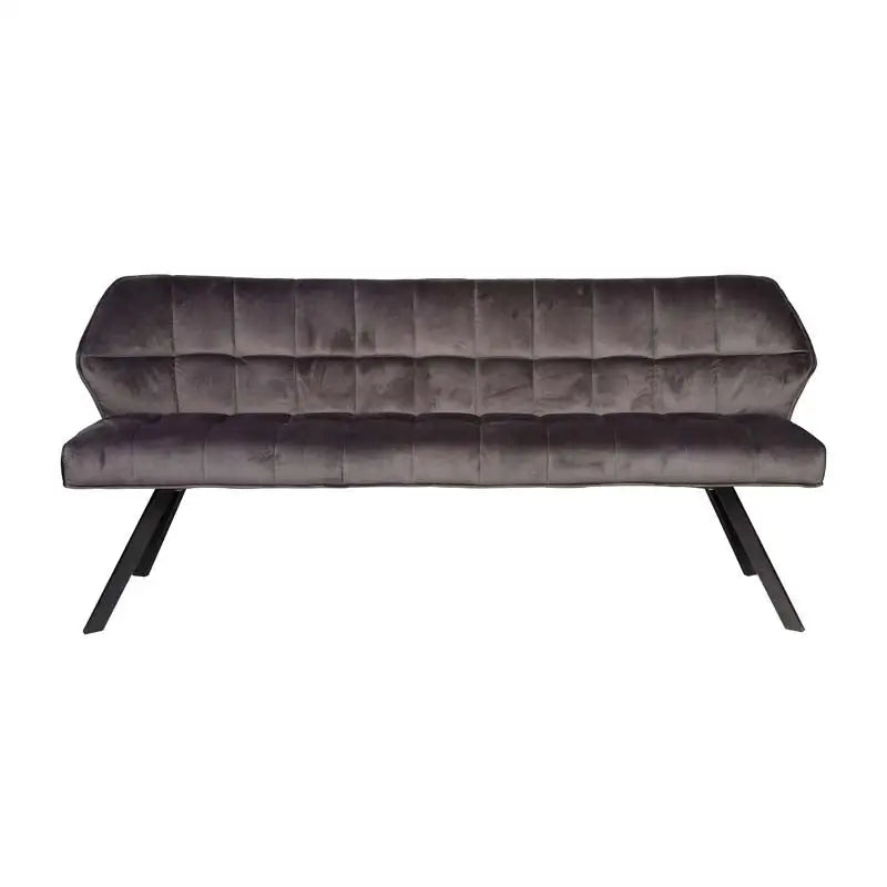 Banc Industriel 180cm Capitonné Velours lyadesign 