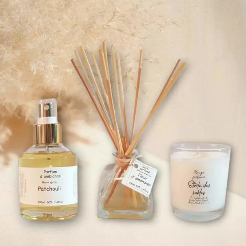 Diffuseur De Parfum Coffret Senteur Poudre de Riz