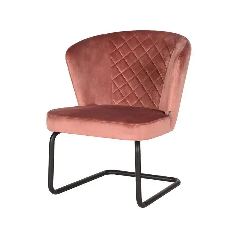 Fauteuil Industriel rond en velours