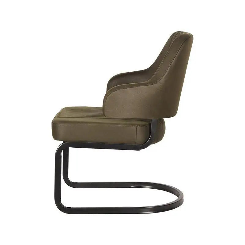 Chaise industrielle ronde sur pieds métal lyadesign 