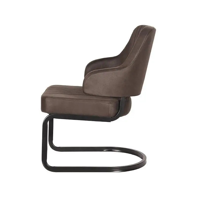 Chaise industrielle ronde sur pieds métal lyadesign 