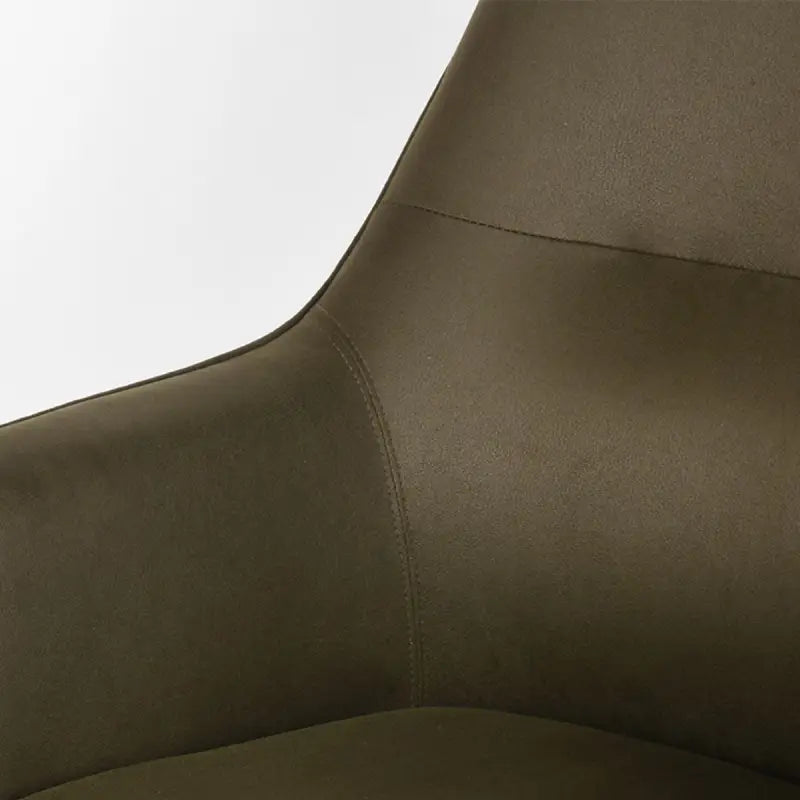 Chaise Industrielle rotative en tissu avec accoudoirs lyadesign 