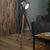 Lampadaire Industriel Sur Pied Projecteur