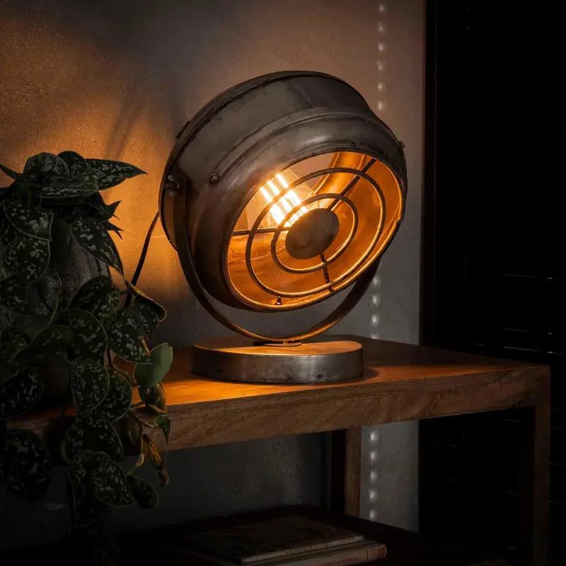 Lampe À Poser Métal Projecteur