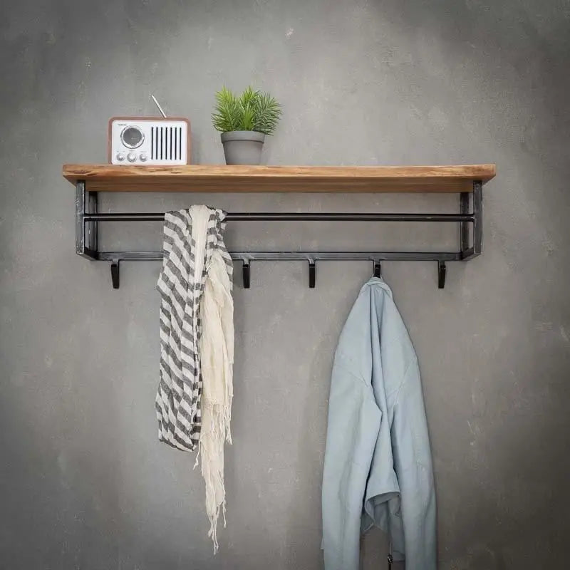 Patère murale en bois et dorée artisanale – Amécla Patère murale en bois et dorée artisanale – Amécla