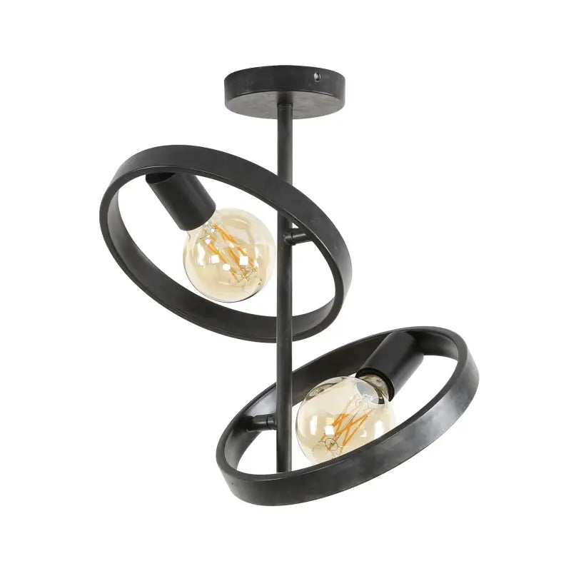 plafonnier art deco metal