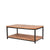 Table Basse Bois Industriel Rectangle