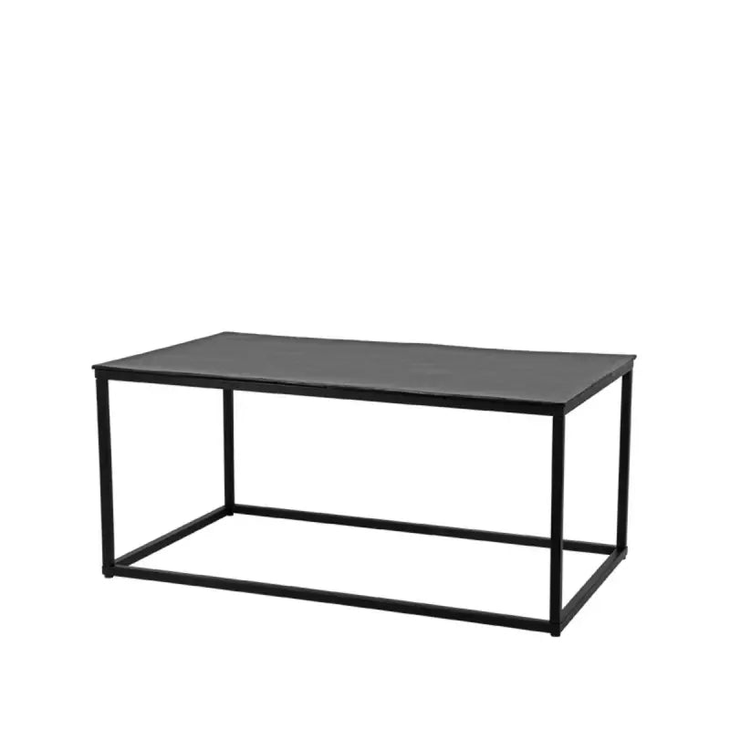 Table Basse Bois Massif Industriel