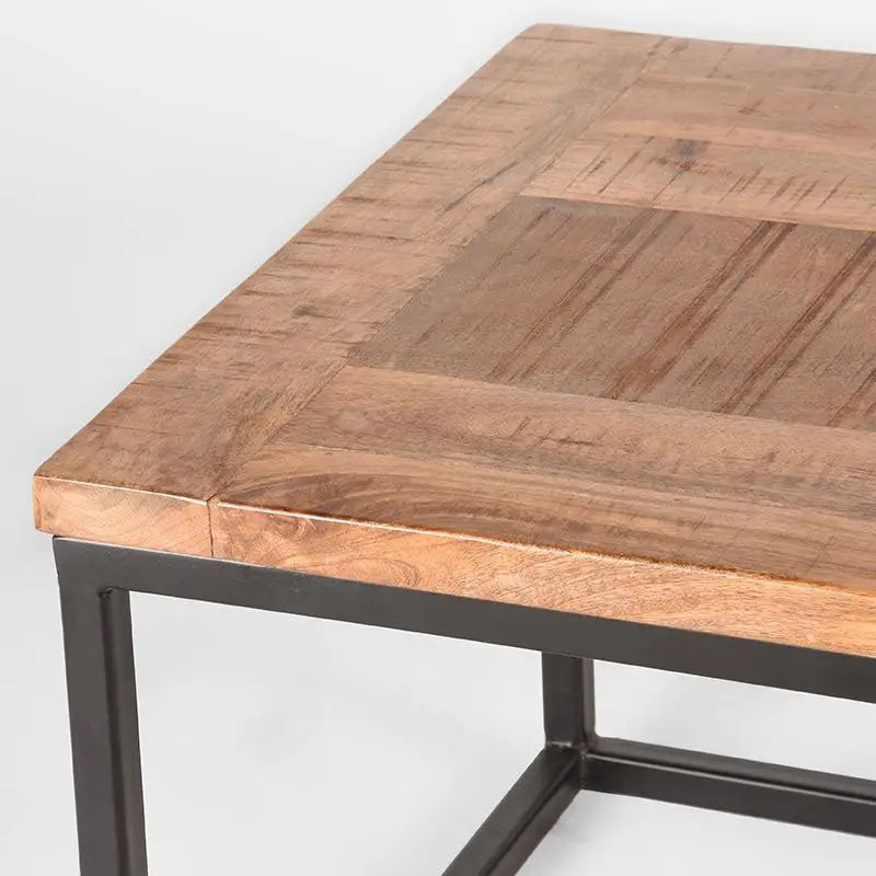 Table Basse Industrielle Carrée 60x60 lyadesign 