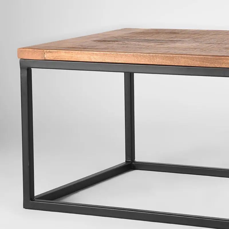 Table Basse Industrielle Rectangle 100x65 lyadesign 