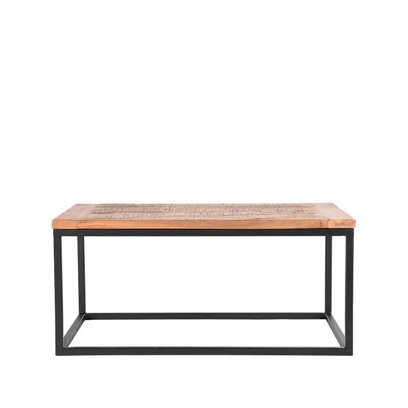Table Basse Industrielle Rectangle 100x65 lyadesign 