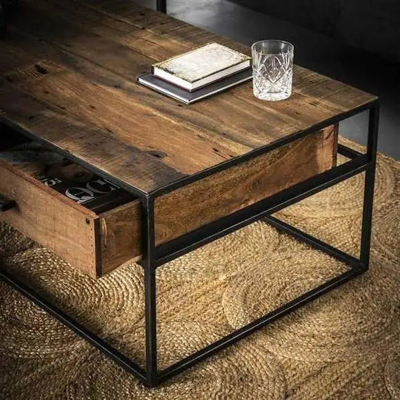 Petite Table basse industrielle - lyadesign