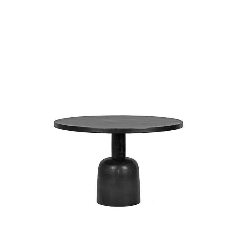 Table Basse Industrielle Métal Noir