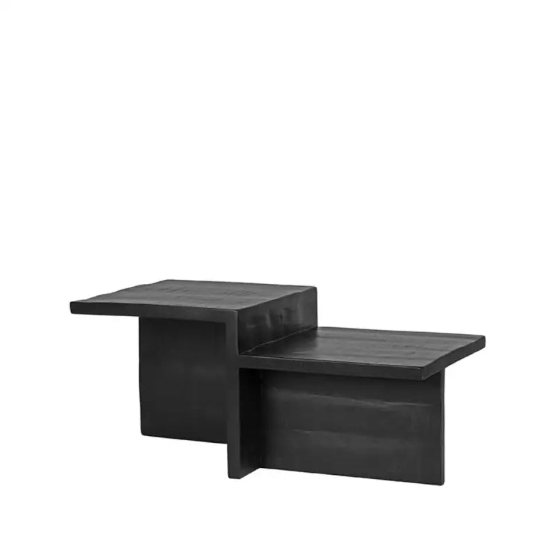 Table Basse Industrielle Noire