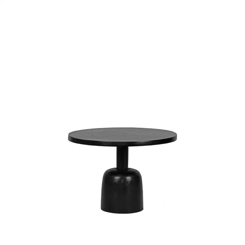 Table Basse Industrielle Noire Métal