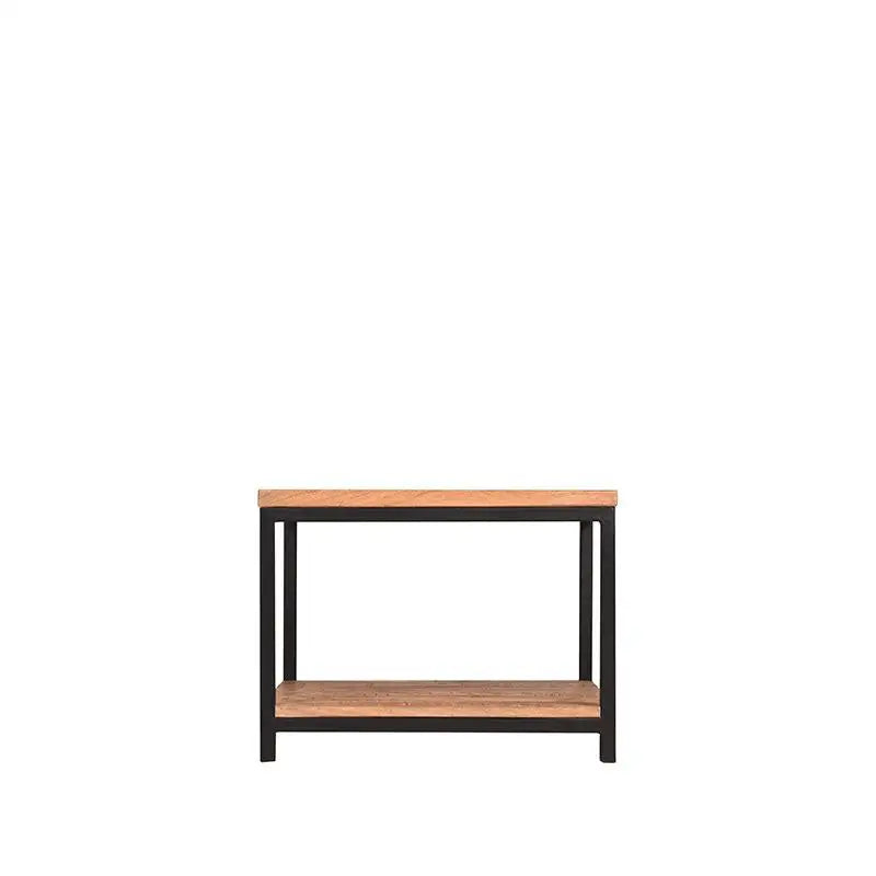 Table Basse Industrielle Deux Plateaux 60x60 lyadesign 