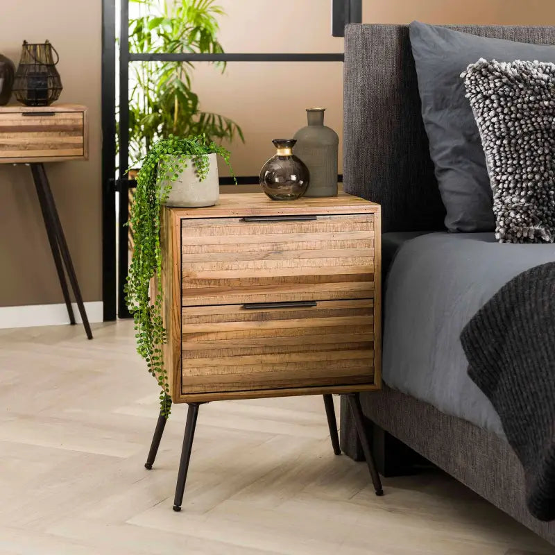 Table De Chevet Bois Teck